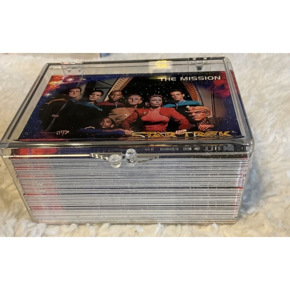 Star Trek Deep Space Nine DS9 SkyBox Complete 100 Card Set Mint Condition - Picture 2 of 4